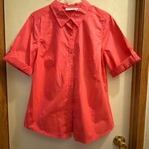 SHORT SLEEVE BUTTON DOWN NEVER WORN